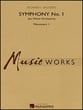 Symphony No. 1 for Wind Orchestra Concert Band sheet music cover